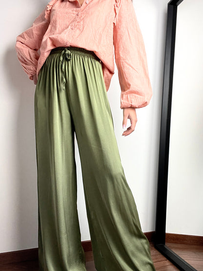 Pantalon - Iris kaki