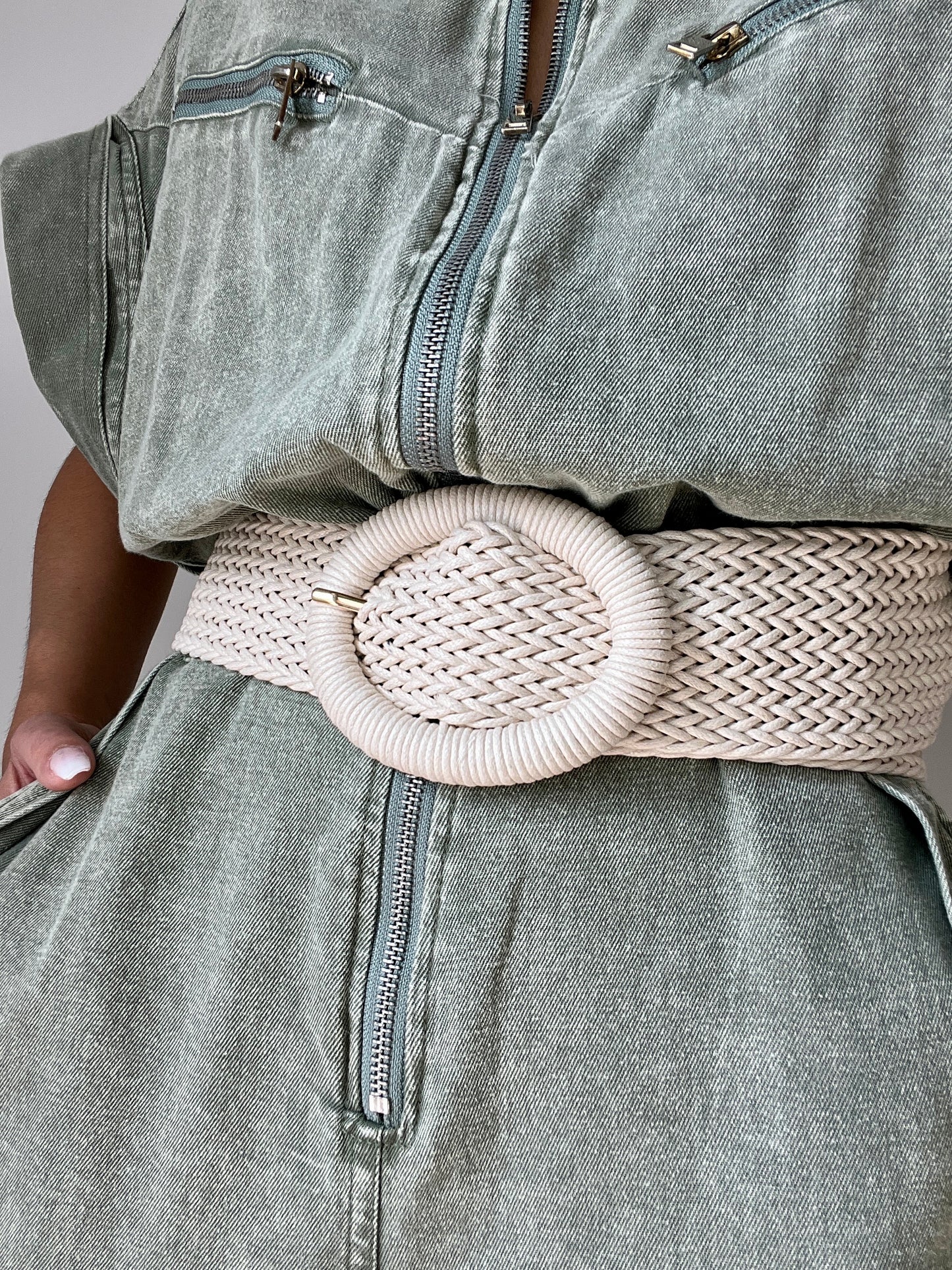 Ceinture - Tania beige